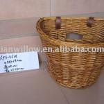 wicker bicycle basket