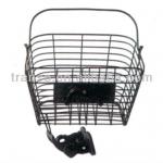 Front removable quick released bike basket