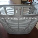 China Bicycle Basket Factory, steel and plastic material, bike parts