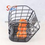 ZCK-017 steel wire bicycle basket with mesh bottom