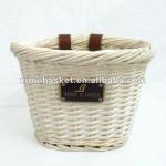 wicker front bicycle basket for kids