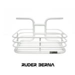 Fixed Gear White Handlebar Basket