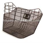 Front removable quick released bike basket