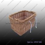 willow bicycle basket/modern bicycle basket/removable bicycle basket/front bicycle basket