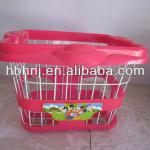 removable colored basket for children bicycle