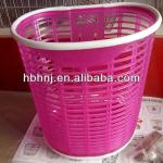 pink color new plastic bicycle basket for 2014