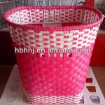 color wicker woven durable bicycle basket-HNJ-D-8611