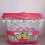 loverly colored basket for children bicycle-HNJ-D-8604