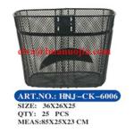 steel wire bicycle basket with 500 to 650g-HNJ-A-CK-003