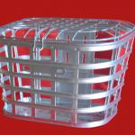 2014 newest steel bicycle basket with cover