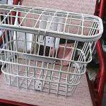 2014 steel bicycle basket with cover-HNJ-BB-095