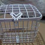 steel bicycle basket with cover for E-bike