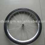 20 inch solid polyurethane tire for bicycle 20x1.65&quot;-SNK-FP1046-h 20x1.65
