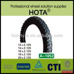 European Standard High Quality nylon bike tyres 14x2.125-1052