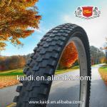 Good quality black rubber bicycle tyre 26x2.125-K-136