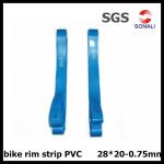 PVC rim tape for bicycle tires