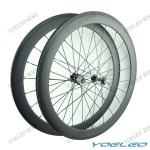 EN Standard! Chinese Carbon Wheels 50mm Clincher With Novatec Hubs CN Aero Spokes 20H/24H Front And Rear