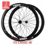 2014 YISHUNBIKE Professional 50mm clincher Road Racing Toray T700 full carbon wheels clincher-YS-CR50C-W