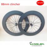 Best quality cheap Chinese carbon road bike 88mm carbon wheels clincher-YBFG881