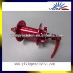 High quality cnc motorbike parts with red anodized oem bicycle parts-Yx-002