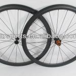 Farsports ED wheels cycling 38mm carbon clincher U shape wheels, racing road wheels-New FSC38-CM