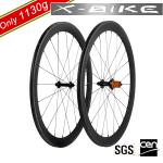 2014 XBIKE lightweight road wheel 1130g VX series tubular 50mm carbon wheels-VX-5D
