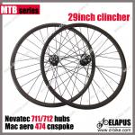 Disc Brake, mtb 29er clincher Top Performance Full Carbon 29er Mountain Bike Wheel Passed EN Standard-ES-MB30C