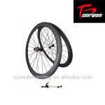 Carbon road bike wheels 50mm with heatresisting resin brake surface