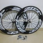 Cheap!!!sport bicycle ZIPP 808 carbon wheel &amp; carbon wheel cilncher 88mm &amp;Novatec hub+spokes+quick release-Z8-01