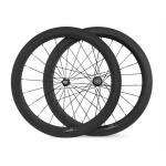 700C 23mm Wider 60mm Clincher Road Bike Carbon Fiber Wheelset