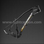 2014 BB92 142*12mm axle LIGHTCARBON HT089 hardtail 27.5 carbon matt mountain bike frame-HT089