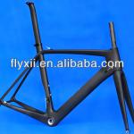 Full Carbon UD Matt Road Bike BSA English Thread Frame Fork Seatpost Clamp FLX-FR-318-FLX-FR-318