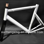 New design black and white Alloy bicycle frame/track bike-700C