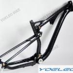 2 Years Quality Warranty 2014 High-end YOELEO 29er Disc Brake Full Suspension MTB Frame Carbon China Mountain Bike 29