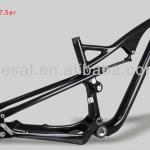 chinese full suspension frame 27.5 carbon fiber mtb mountain bike, china frame carbon mountain bike/bicycle mtb, free shipping