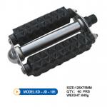 Black Rubber Pedal with ISO9001 bicycle parts-XD-JD-105