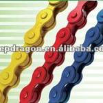 Fixed gear bike color chain