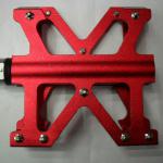 HJ-705 High quality bicycle aluminium pedals red-705
