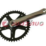 most popular high quality single speed chainwheel and crank with for sale