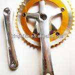 bicycle chainwheel sets alloy chainwheel fixed gear bike parts alloy crank