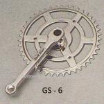 CHAIN WHEEL AND CRANKS-