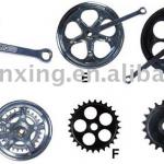 Bicycle chainwheel &amp; crank-