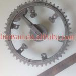 Magnesium casted bicycle chainwheel