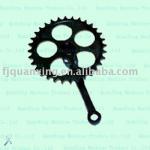 Bicycle crank &amp; Chainwheel-