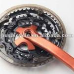 High Quality wholesale 3S steel bicycle chain wheel and crank-PS-CW-036