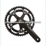 Steel and Alloy 42/52T bicycle chainwheel and cranks-