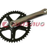 high quality cheap bicycle single speed chainwheel and crank for sale