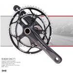 alloy road bicycle crankset-SS-8230 CNC-T1
