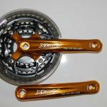 X-TASY Forged Alloy Bicycle Chainwheel &amp; Crank HAWK-AY-RD-HAWK-AY-RD