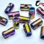 Rainbow Color titanium ti Barrel nuts for quick release lever-